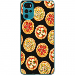 Mobildeksel til Motorola Moto G22 med Pizza motiv