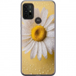 Mobildeksel til Motorola Moto G30 med Porselensblomst motiv