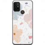 Mobildeksel til Motorola Moto G30 med Blomster motiv