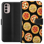 Lommeboketui til Motorola Moto G41 med Pizza motiv
