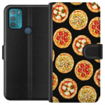 Lommeboketui til Motorola Moto G50 med Pizza motiv