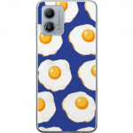 Mobildeksel til Motorola Moto G53 med Stekte egg motiv