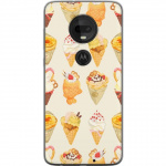 Mobildeksel til Motorola Moto G7 med Glassig motiv Mobildeksel til Motorola Moto G7 med Glassig motiv