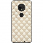 Mobildeksel til Motorola Moto G7 med Gullglans motiv