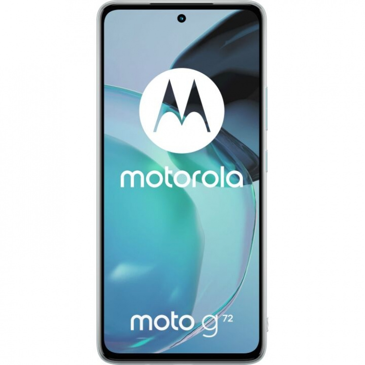 Mobildeksel til Motorola Moto G72 med Brennende silke motiv