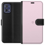 Lommeboketui til Motorola Moto G73 med Hjerte motiv Lommeboketui til Motorola Moto G73 med Hjerte motiv