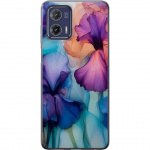 Mobildeksel til Motorola Moto G73 med Magiske blomster motiv