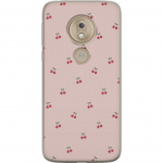 Mobildeksel til Motorola Moto G7 Play med Kirsebær motiv