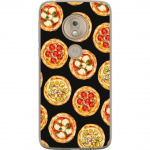 Mobildeksel til Motorola Moto G7 Play med Pizza motiv