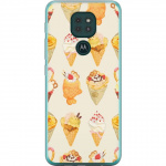 Mobildeksel til Motorola Moto G9 Play med Glassig motiv