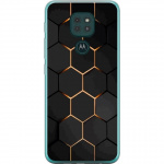 Mobildeksel til Motorola Moto G9 Play med Luksuriøst Mønster motiv