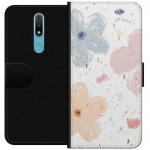 Lommeboketui til Nokia 2.4 med Blomster motiv