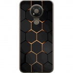 Mobildeksel til Nokia 3.4 med Luksuriøst Mønster motiv