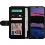 Lommeboketui til Nokia G20 med 3D Gull motiv