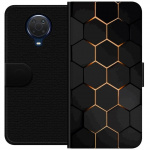 Lommeboketui til Nokia G20 med Luksuriøst Mønster motiv