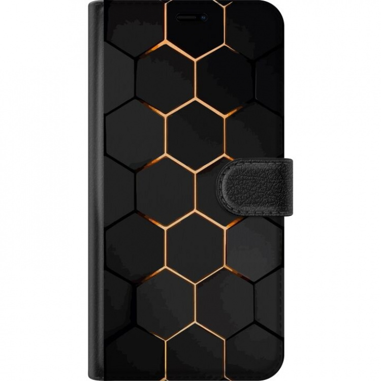 Lommeboketui til OnePlus 7 med Luksuriøst Mønster motiv