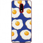 Mobildeksel til OnePlus 7 med Stekte egg motiv