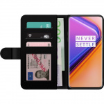 Lommeboketui til OnePlus 7 Pro med Blå sommerfugler motiv