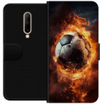 Lommeboketui til OnePlus 7 Pro med Fotball motiv