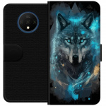 Lommeboketui til OnePlus 7T med Ulve motiv