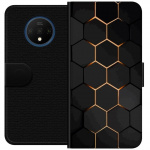Lommeboketui til OnePlus 7T med Luksuriøst Mønster motiv