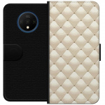 Lommeboketui til OnePlus 7T med Gullglans motiv