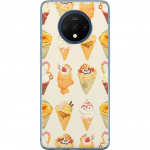 Mobildeksel til OnePlus 7T med Glassig motiv