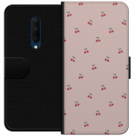Lommeboketui til OnePlus 7T Pro med Kirsebær motiv