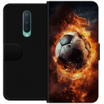 Lommeboketui til OnePlus 8 med Fotball motiv