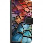 Lommeboketui til OnePlus 8 Pro med Metalliskt mønster motiv