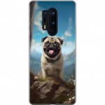 Mobildeksel til OnePlus 8 Pro med Glad Hund motiv Mobildeksel til OnePlus 8 Pro med Glad Hund motiv