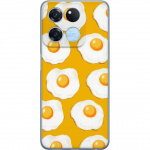 Mobildeksel til OnePlus Ace Racing med Stekt egg motiv