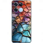 Mobildeksel til OnePlus Ace Racing med Metalliskt mønster motiv Mobildeksel til OnePlus Ace Racing med Metalliskt mønster motiv