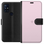 Lommeboketui til OnePlus Nord N10 5G med Hjerte motiv Lommeboketui til OnePlus Nord N10 5G med Hjerte motiv