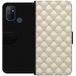 Lommeboketui til OnePlus Nord N100 med Gullglans motiv