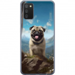 Mobildeksel til Samsung Galaxy A02s med Glad Hund motiv