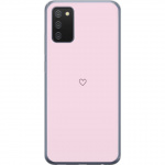 Mobildeksel til Samsung Galaxy A02s med Hjerte motiv Mobildeksel til Samsung Galaxy A02s med Hjerte motiv