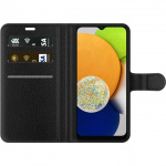 Lommeboketui til Samsung Galaxy A03 med Pizza motiv