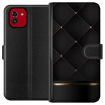 Lommeboketui til Samsung Galaxy A03 med Luksuslinje motiv