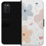 Lommeboketui til Samsung Galaxy A03s med Blomster motiv