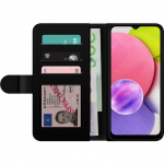 Lommeboketui til Samsung Galaxy A03s med Luksuriøst Mønster motiv Lommeboketui til Samsung Galaxy A03s med Luksuriøst Mønster motiv