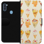 Lommeboketui til Samsung Galaxy A11 med Glassig motiv