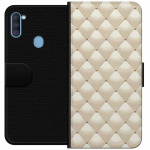 Lommeboketui til Samsung Galaxy A11 med Gullglans motiv