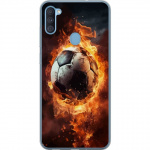 Mobildeksel til Samsung Galaxy A11 med Fotball motiv