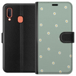 Lommeboketui til Samsung Galaxy A20e med Prestekrage motiv