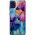 Mobildeksel til Samsung Galaxy A21s med Magiske blomster motiv