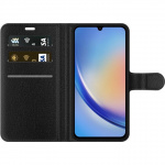 Lommeboketui til Samsung Galaxy A24 4G med Glad Hund motiv Lommeboketui til Samsung Galaxy A24 4G med Glad Hund motiv