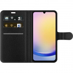 Lommeboketui til Samsung Galaxy A25 med Glad Hund motiv Lommeboketui til Samsung Galaxy A25 med Glad Hund motiv