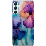Mobildeksel til Samsung Galaxy A34 med Magiske blomster motiv