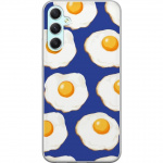 Mobildeksel til Samsung Galaxy A34 med Stekte egg motiv